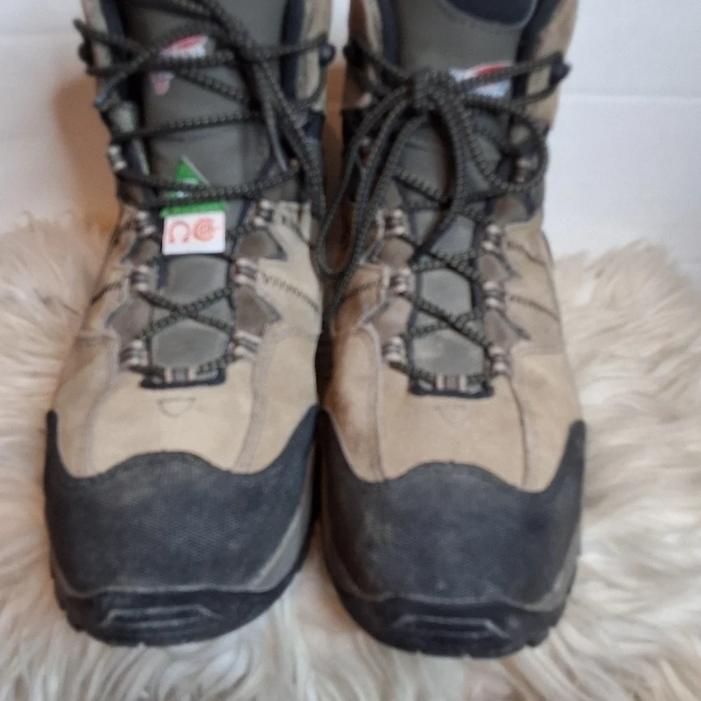 Red Wing Tru Hiker  Waterproof Hiking Boots - Brown and Black 10D